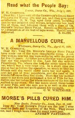 Dr. Morse's Indian Root Pills, Morristown Area Chamber of Commerce, Morristown, New York, The Gateway to the Thousand Islands, On the Ever-Beautiful St. Lawrence River, Summer Playground of Northern New York
